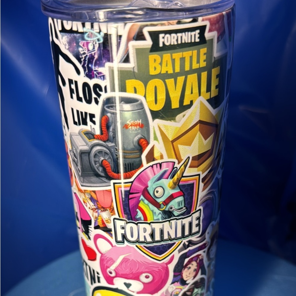 Fortnite Battle Royale themed Tumbler